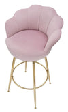 Sgabello Bar Vienna Rosa cm 55x53x110 (Altezza Seduta 88 cm) (5)