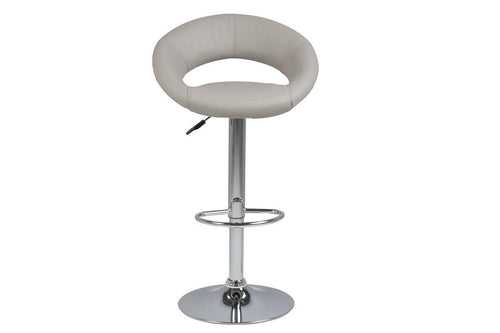 Sgabello da bar in ecopelle Plump Cappuccino (1)