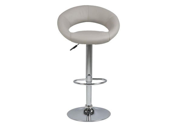 Sgabello da bar in ecopelle Plump Cappuccino (1)