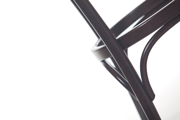 Sgabello da bar in legno di faggio 73 Wenge, l47xl47xh78 cm (1)