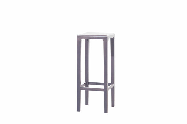 Ton Sgabello da bar in rovere Rioja Grey High, l32xl32xh80 cm