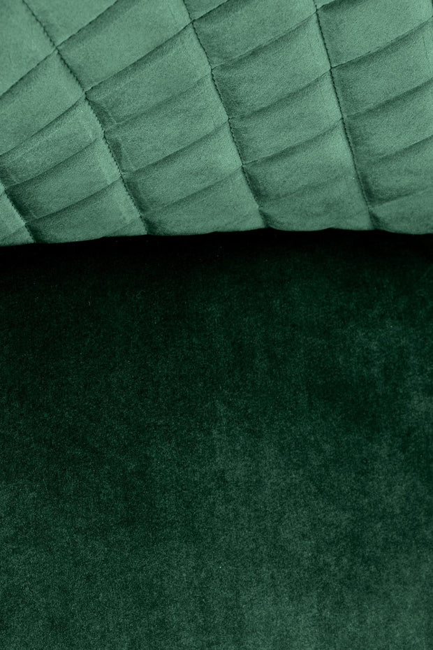 Halmar Sgabello da bar in velluto Hoku-103 Verde