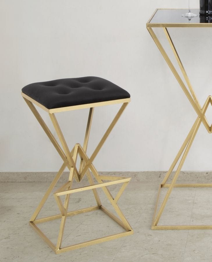 Sgabello Da Bar Piramid cm 40x40x75