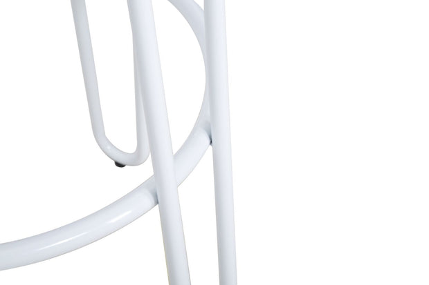 Sgabello Detroit Simple Set 2 Pz Bianco cm Ø 39x76 (5)