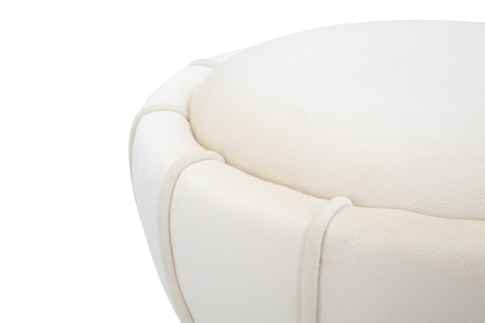 Sgabello Flower Crema cm Ø 40x44 (3)