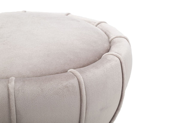 Sgabello Flower Grigio cm Ø 40x44 (3)
