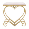 Sgabello Heart Rosa cm 50x37,5x51,5 (2)