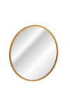 Specchio bagno con illuminazione a LED Hestia Piccola Oro