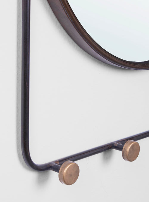 Bizzotto Specchio Contours 4H Marrone