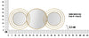 Specchio Da Muro Triply Round cm 79x2,5x30 (5)