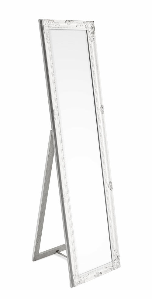 Bizzotto Specchio da terra Miro ST Bianco