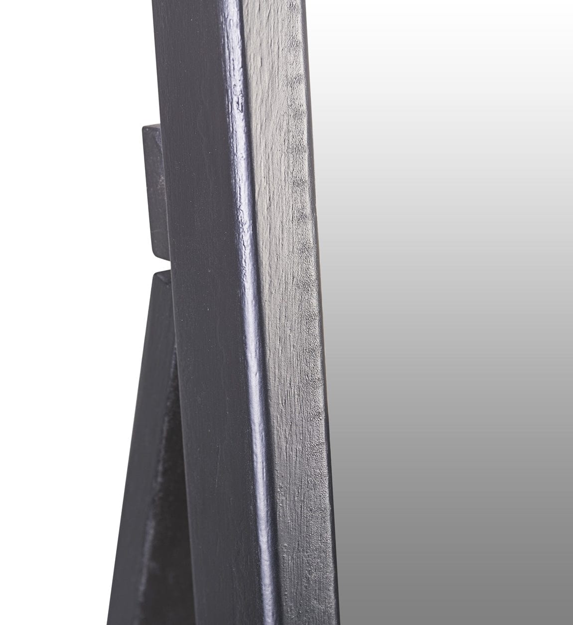 Specchio Dakota Base Rounded Nero (1)