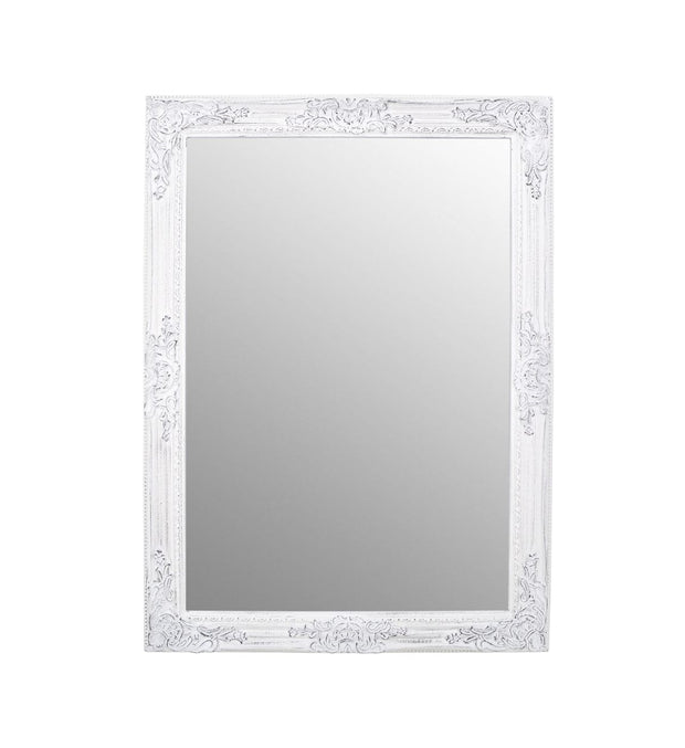 Specchio Dakota Rectangular Piccola Bianco