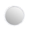 Specchio Dakota Round Piccola Bianco