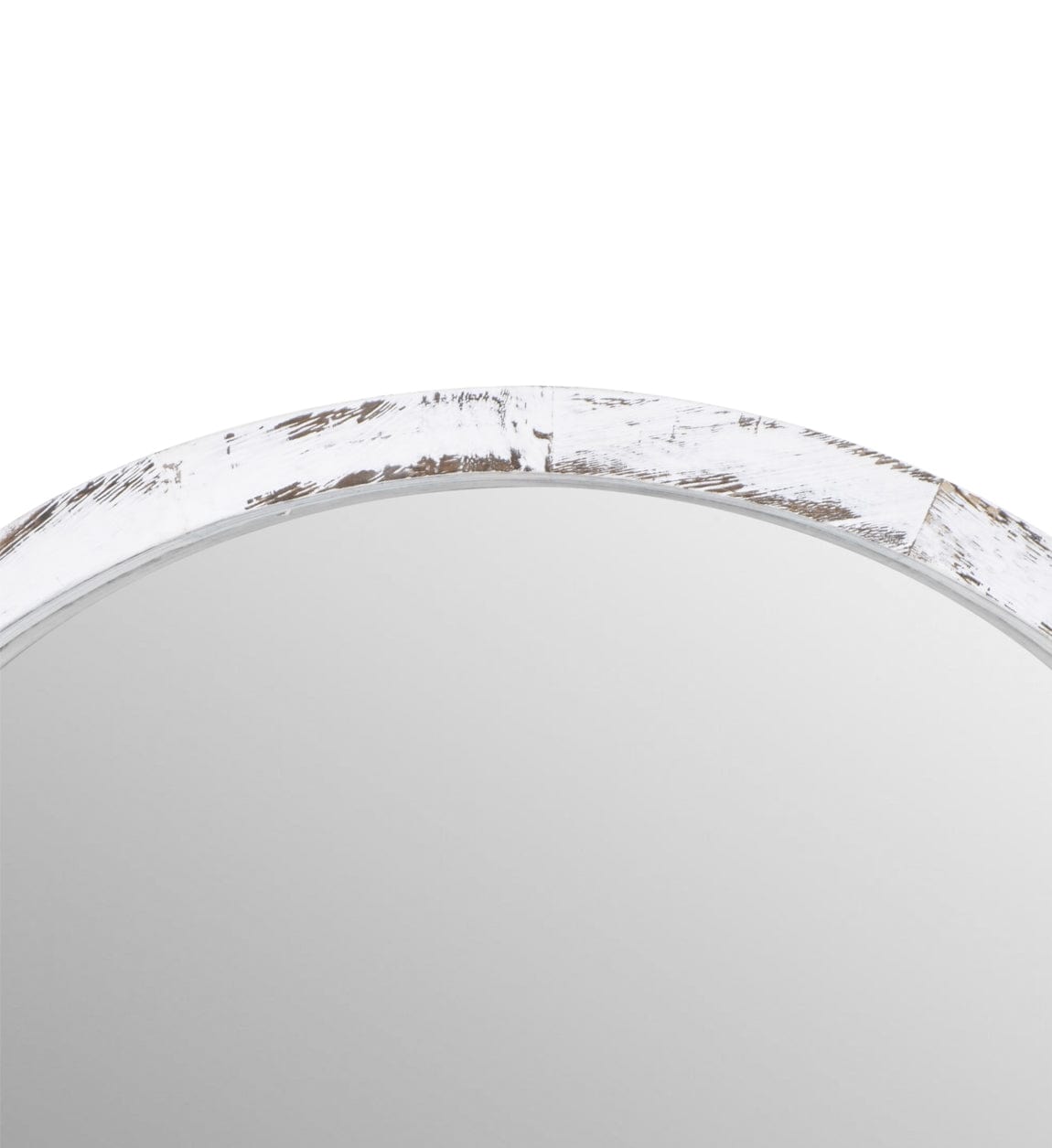 Specchio Dakota Round Piccola Bianco (1)
