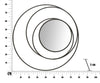 Specchio Dark cm Ø 80x3 (6)
