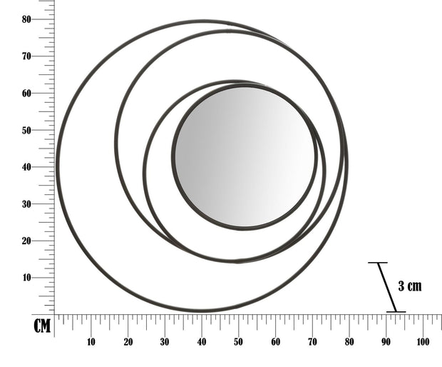 Specchio Dark cm Ø 80x3 (6)