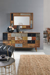 Bizzotto Specchio Dhaval Rectangle Multicolore
