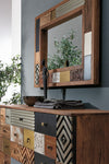 Bizzotto Specchio Dhaval Rectangle Multicolore