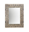 Specchio Ethnic Carved Naturale