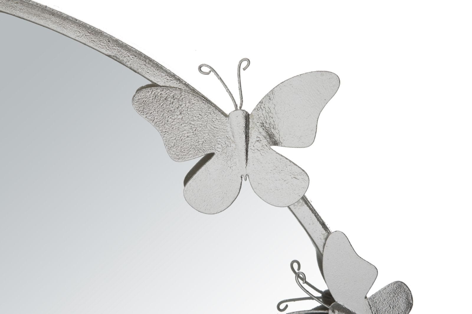 Specchio Farfalle Round Silver cm Ø 74x4x75 (2)