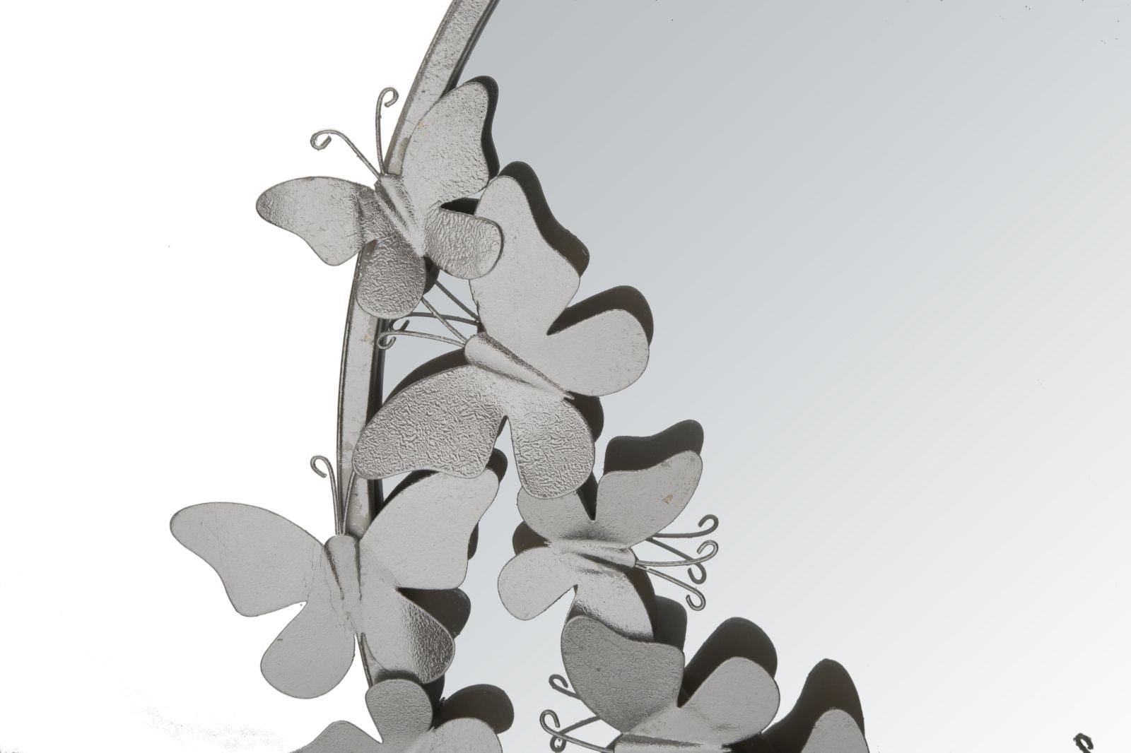 Specchio Farfalle Round Silver cm Ø 74x4x75 (3)