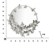 Specchio Farfalle Round Silver cm Ø 74x4x75 (5)