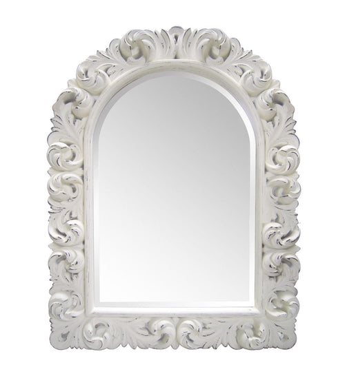 Specchio Half Arch Bianco