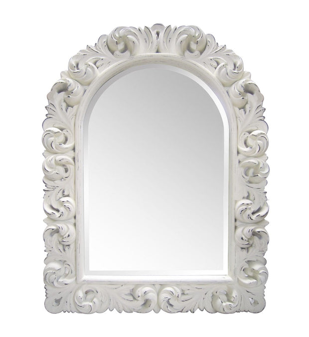 Specchio Half Arch Bianco