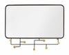 Bizzotto Specchio Korbit T15 Nero