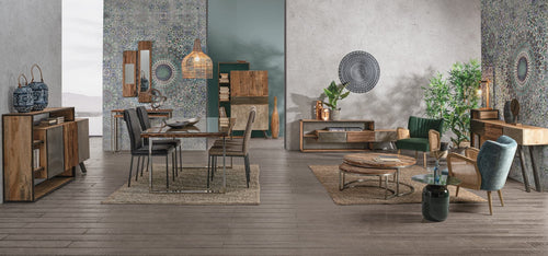 Bizzotto Specchio Rafter Grande Naturale
