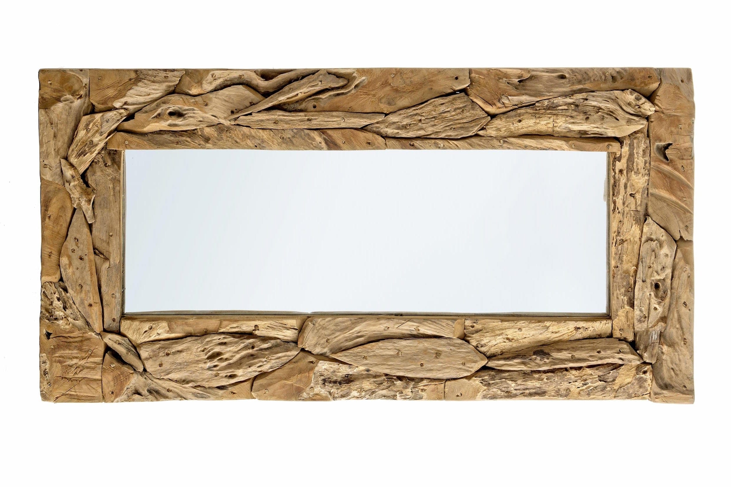 Bizzotto Specchio Raven Rectangle Naturale