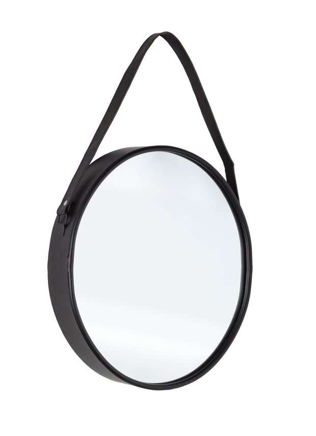 Bizzotto Specchio Rind Ovale Nero