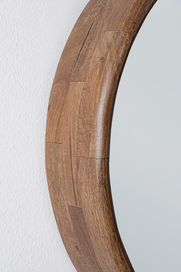 Bizzotto Specchio Sherman Round Noce