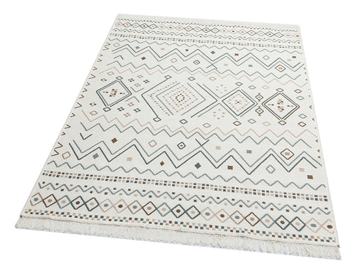 Tappeto Arlie AR-05 Beige & ASRGRP-COVOR-ARLIE-AR-05-BEJ-ALBASTRU-ALB