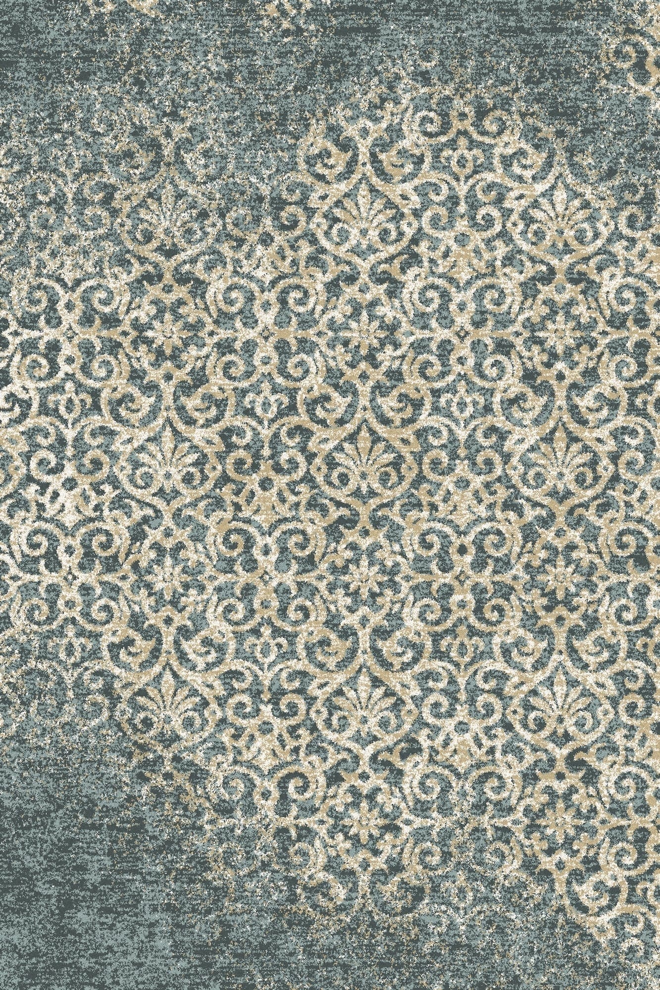 Tappeto Axminster Tabis Blu