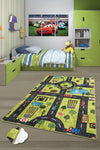 Tappeto per bambini Green City Multicolore & ASRGRP-COVOR-PENTRU-COPII-GREEN-CITY-MULTICOLOR