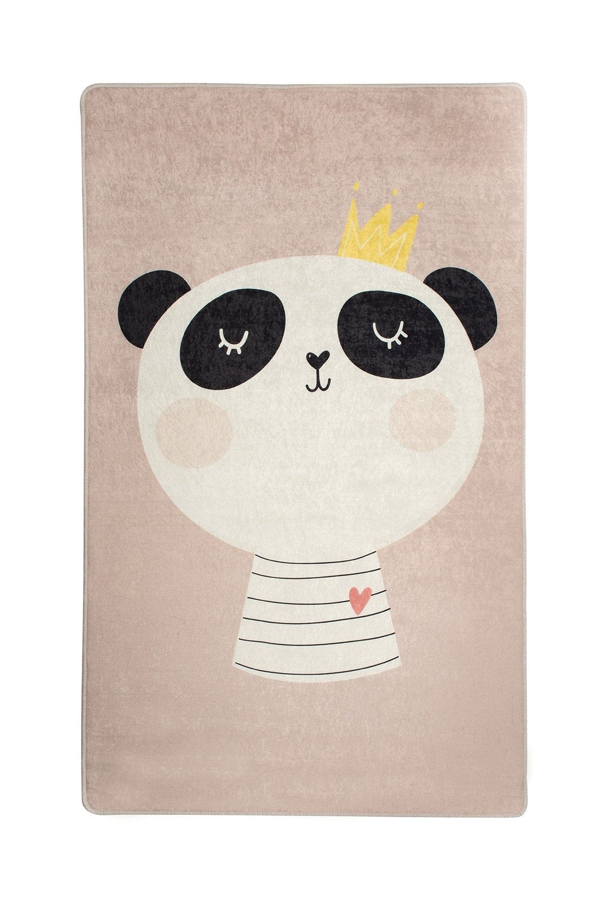 Tappeto per bambini King Panda Multicolore (1)