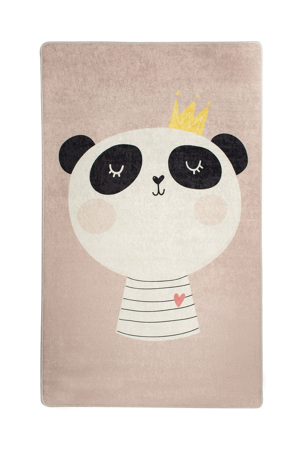 Tappeto per bambini King Panda Multicolore (1)