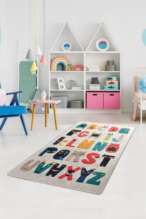 Tappeto per bambini Monsters Multicolore & ASRGRP-COVOR-PENTRU-COPII-MONSTERS-MULTICOLOR