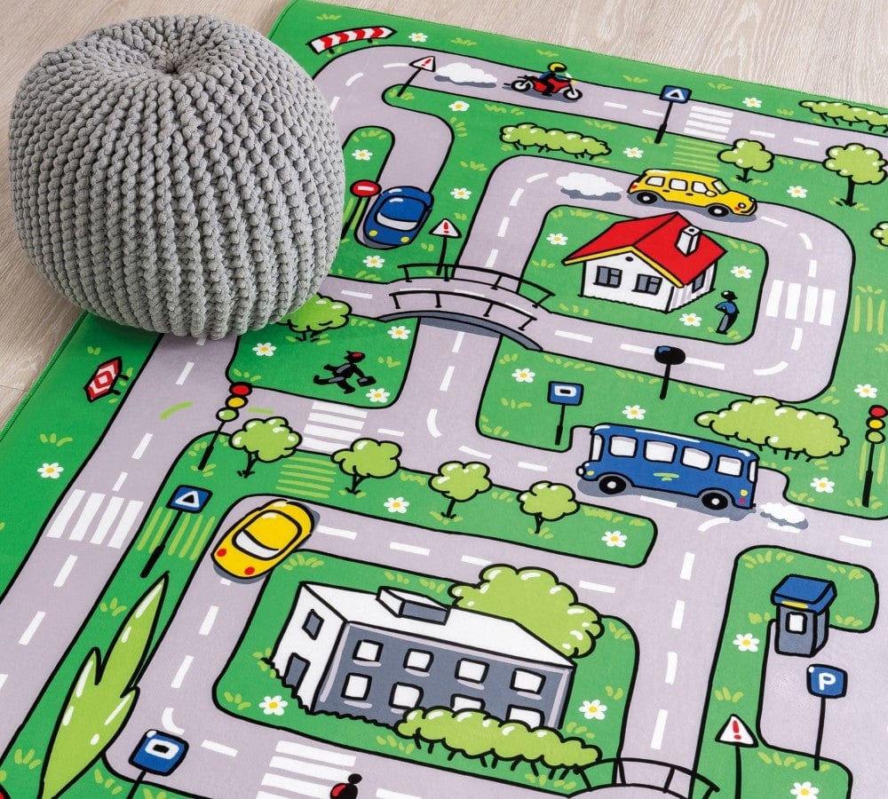 Tappeto per bambini PE Soft Traffic Multicolore, 100 x 150 cm (2)