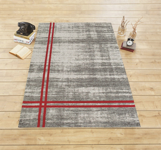 Tappeto per bambini Trio Grey, 135 x 200 cm (1)