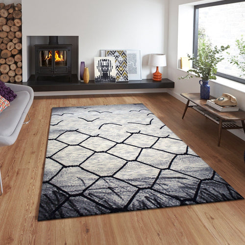 Tappeto Robert HB34 Crema & ASRGRP-COVOR-ROBERT-HB34-CREM-GRI