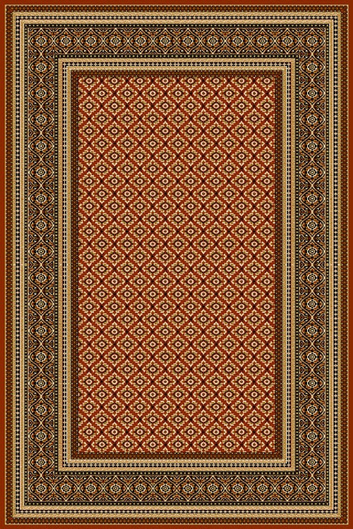 Tappeto Wilton Apium Rosso