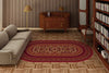 Tappeto Wilton Aralia Borgogna (1)