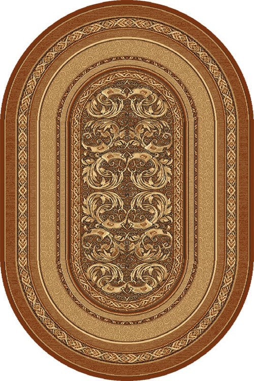 Tappeto Wilton Aralia Marrone