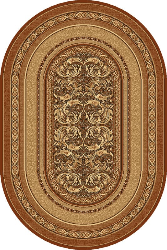 Tappeto Wilton Aralia Marrone