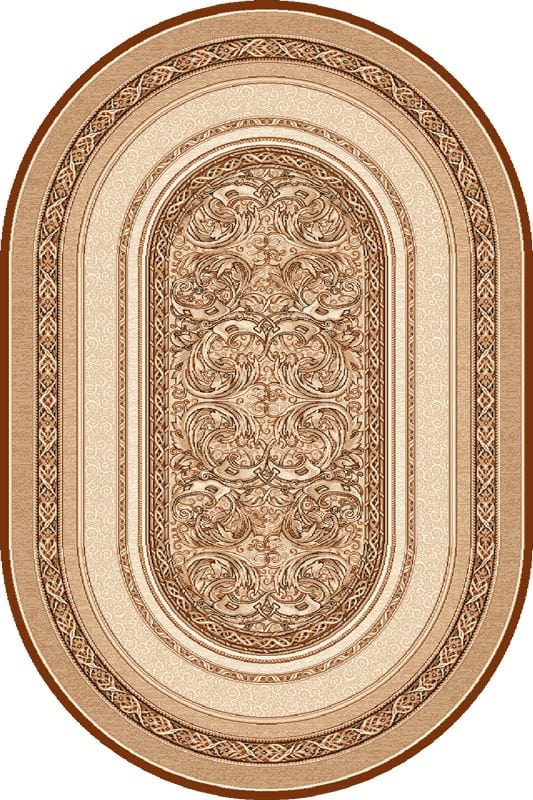 Tappeto Wilton Aralia Oval Beige