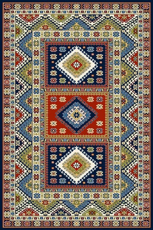 Tappeto Wilton Aras Blu