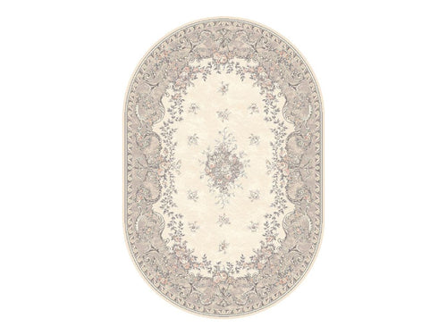 Tappeto Wilton Dafne Alabaster Oval Avorio